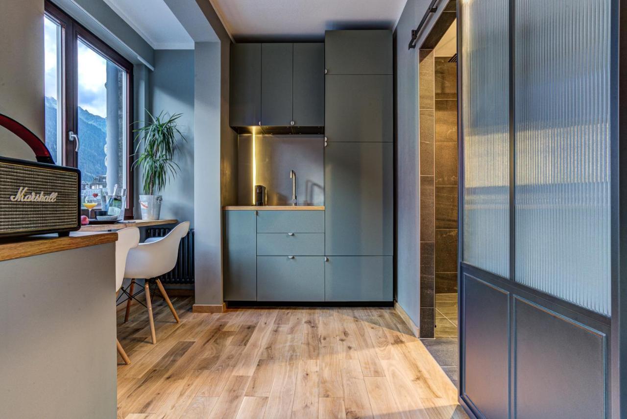 Chamonix City Center Luxury Studio Apartment Buitenkant foto